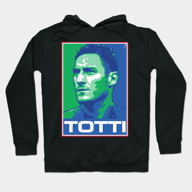 Totti - ITALY Hoodie by DAFTFISH